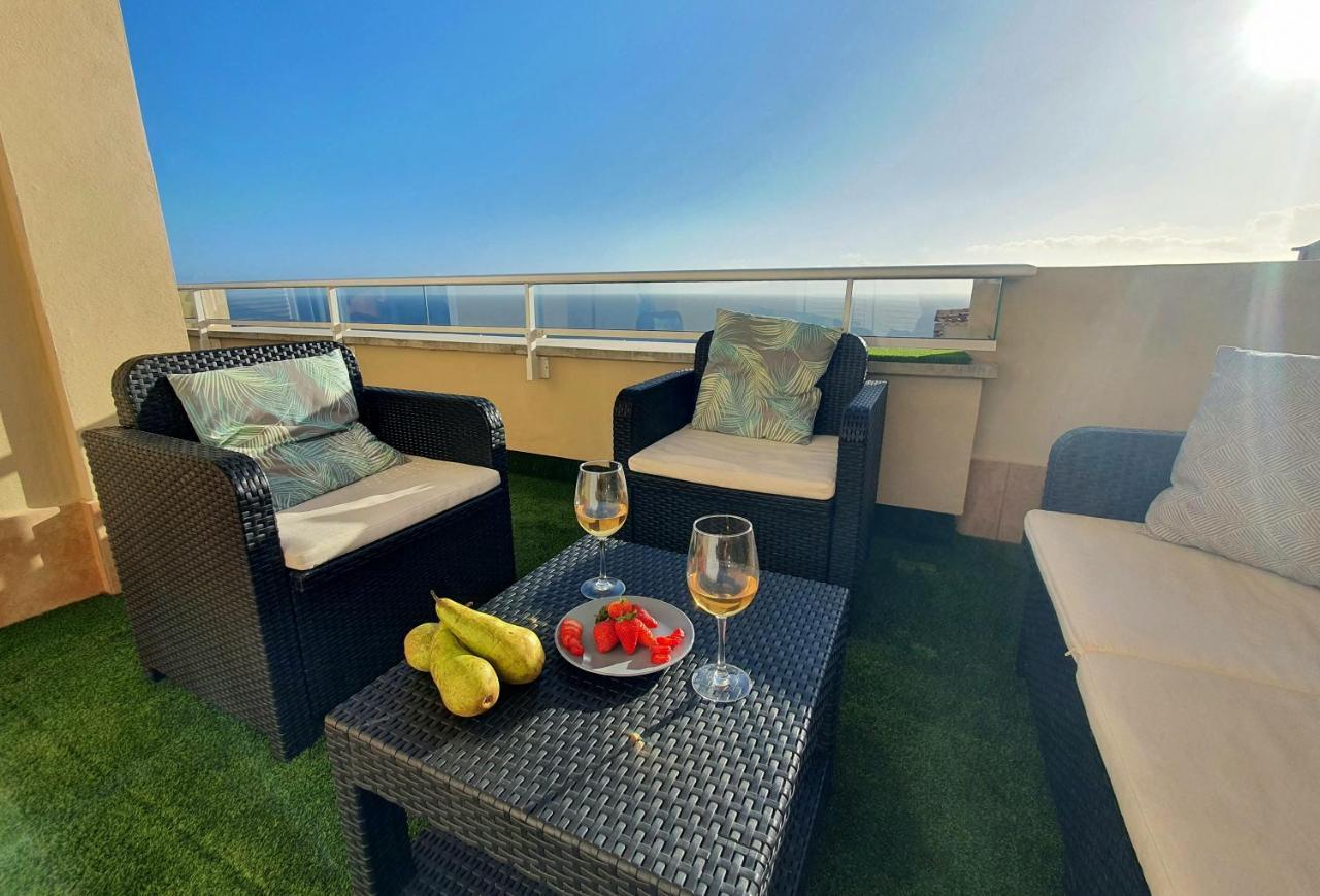 Los Gigantes Ocean View Apartment Puerto de Santiago  Kültér fotó
